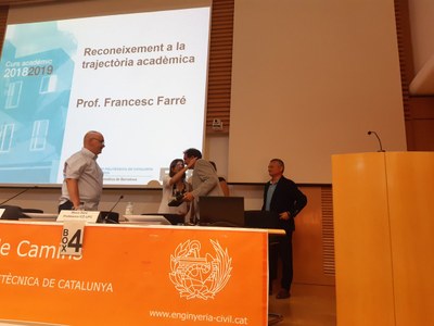 Acte de graduació del màster de secundària