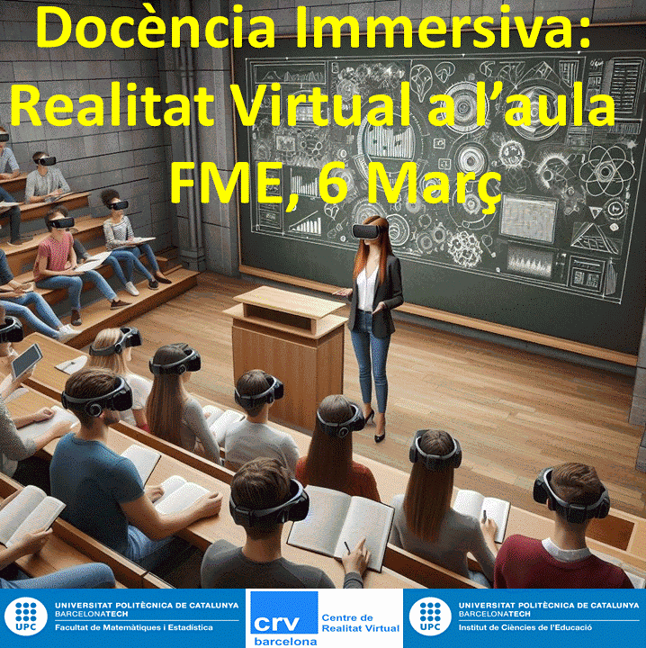 Jornada "Docència immersiva: Realitat Virtual a l’aula"