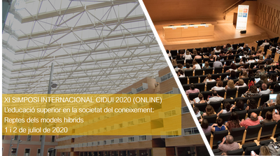XI Simposi CIDUI 2020